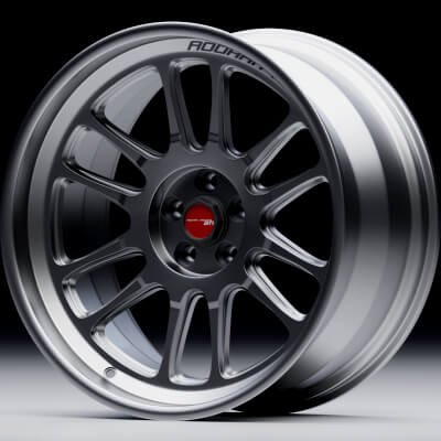 Aodhan AH07 Wheel - 3D Model by 3DAutomotiveStuFF