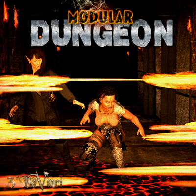 3Dv Modular Trap Dungeon