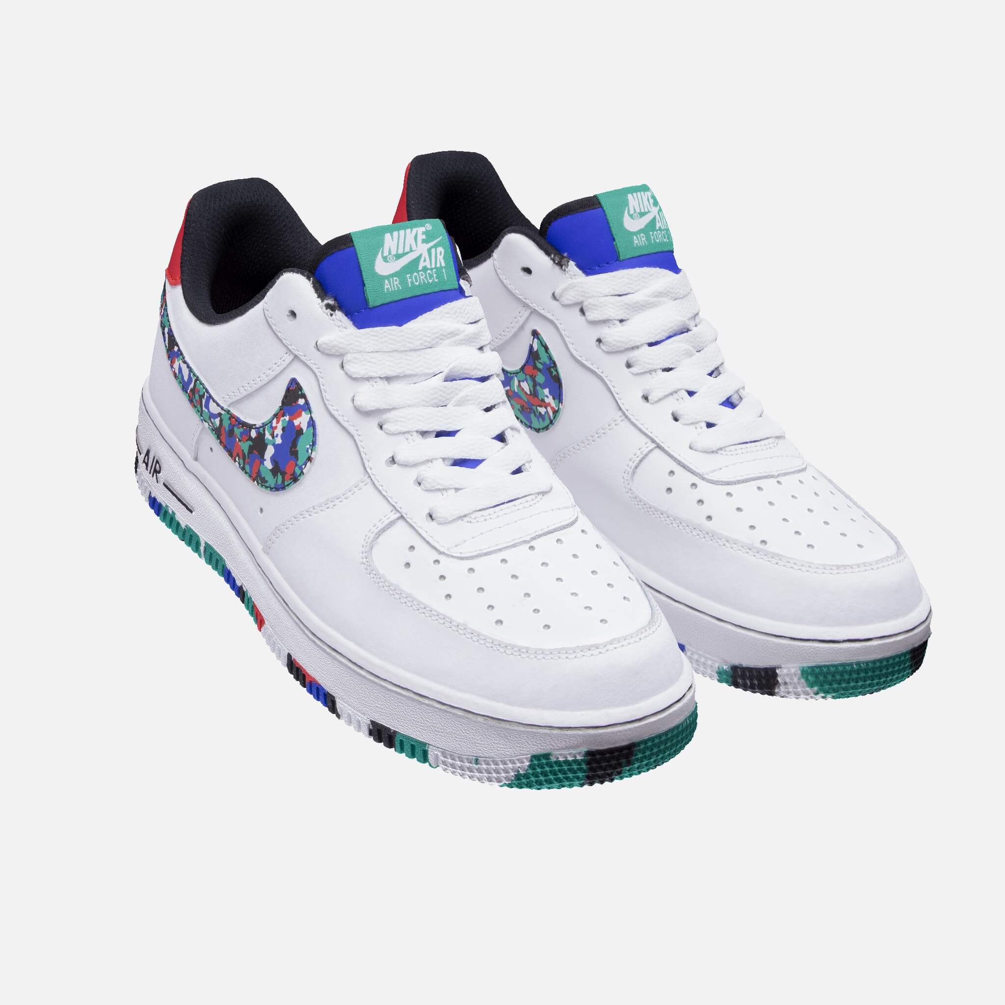 basket nike air force multicolor