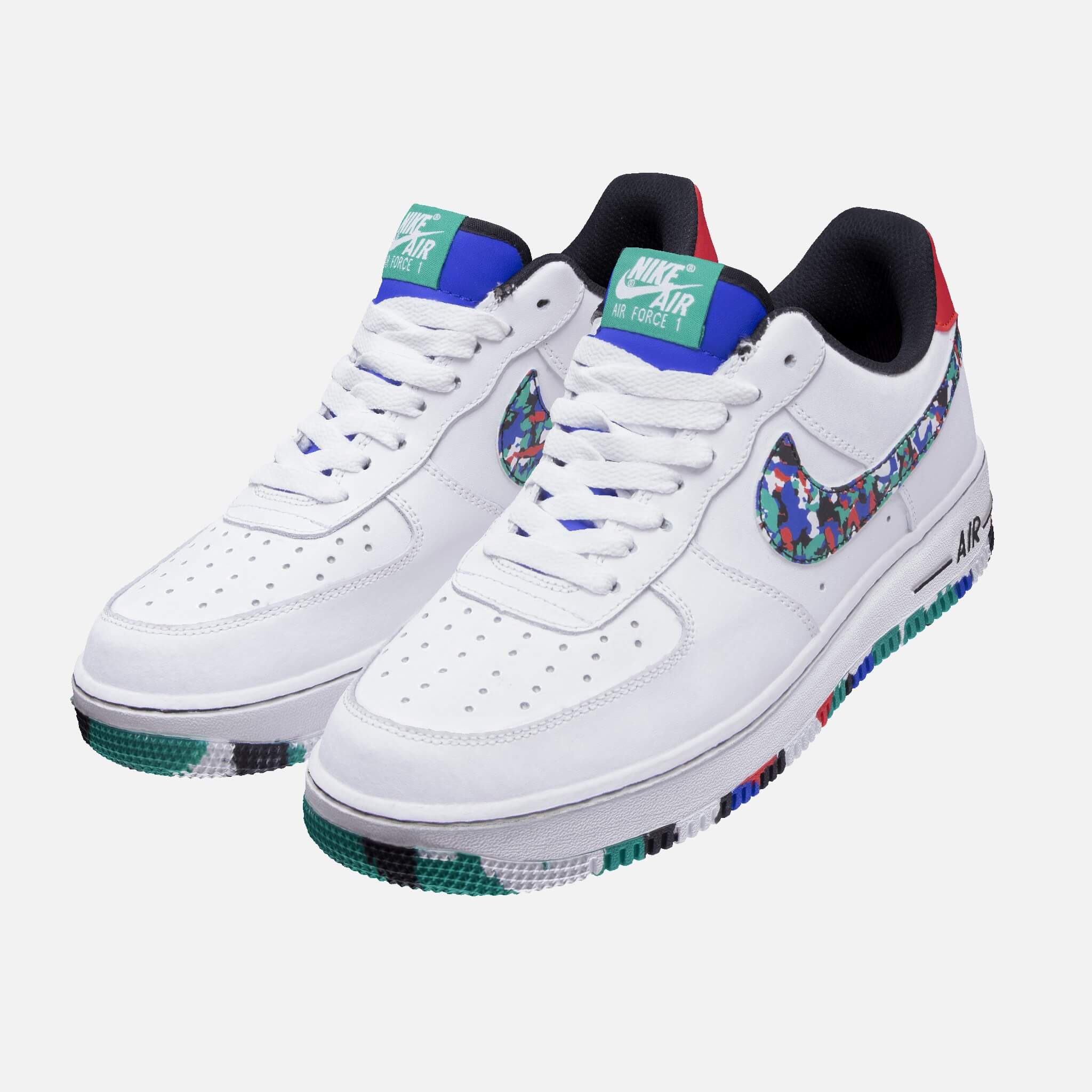 basket nike air force multicolor