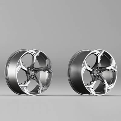 Wheel Rim View 001655 3D Scan of Car Alloy Wheel Rim by 3DFarm