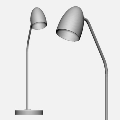 Regular Table Lamp (1276) - 3D Model by 3DFarm