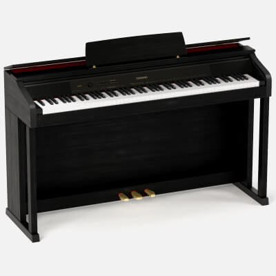 S00064 Casio Celviano AP-460 Digital Piano 3D Model by 3DFarm