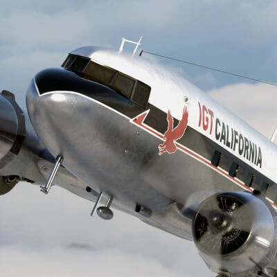 Steel Bird Legend DC3 by 3djoji