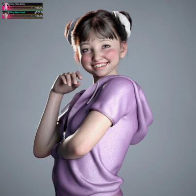 3DKing Alina for Genesis 9 by 3DKing2026