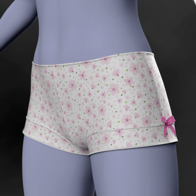 3D King Cute Short for Genesis 8 Female
