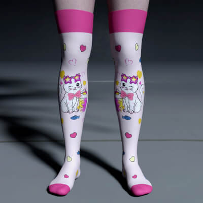 3dking Cute Stockings for Genesis 8 and 9