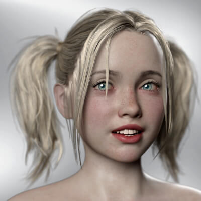3DKing Dominika for Genesis 8 Female