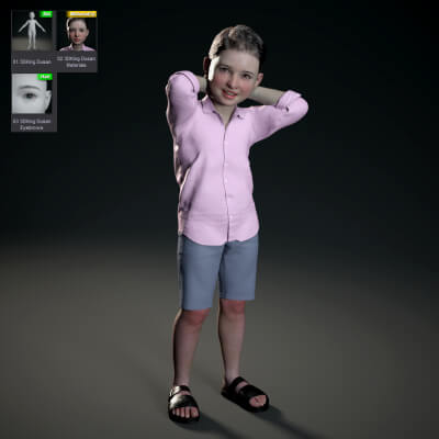 3DKing Dusan for Genesis 9