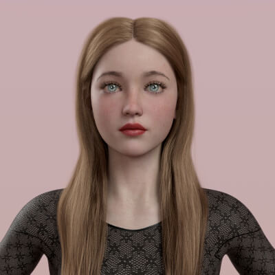 3Dking Freya 8.1 Morph for Genesis 8.1 Female
