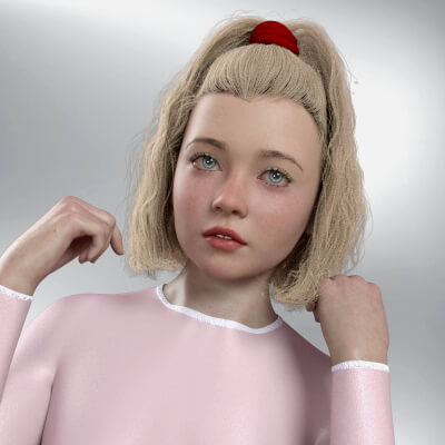 3Dking Harper Morph for Genesis 8 Female by 3DKingX
