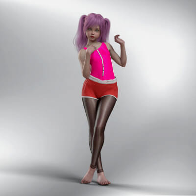 3Dking Momoji Morph for Genesis 8.1 Female