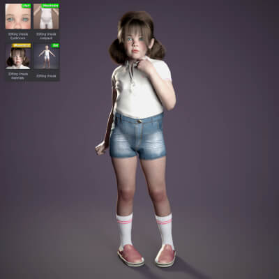 3DKing Ursula for Genesis 8 Female