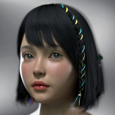 3DKing Yoko Morph for Genesis 8 Female by 3DKingX