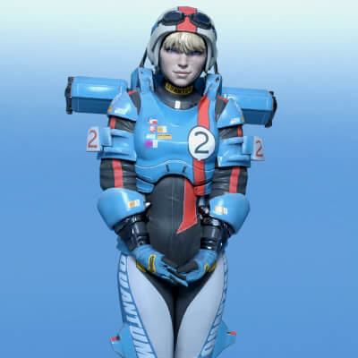 Wattson Wired for Speed for Genesis 8 Female by 3DLIQUAD
