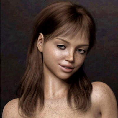 3Dl Ariel for Genesis 9
