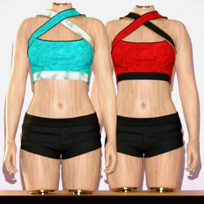 3DL Cashmere Nights for Nexus Wrap Top G8F/G9