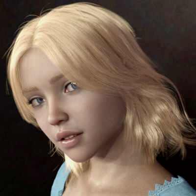 3Dl Chantel for Genesis 8 Females