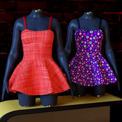 3DL Date Night for dForce Casual Crush Dress G8F/G9