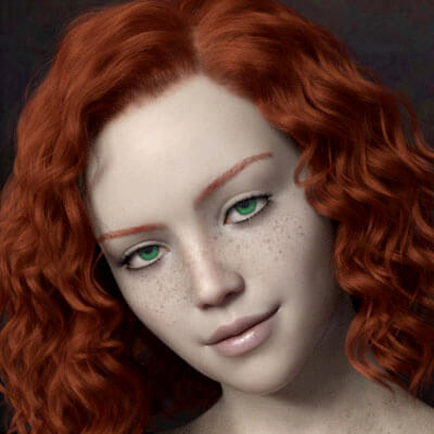 3Dl Harriet for Genesis 8 Females