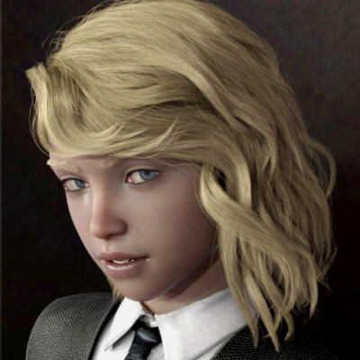 3Dl Josephine for Genesis 8 Females