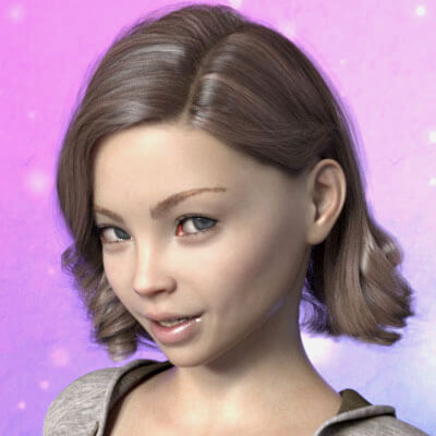 3DL Lil Alex for Genesis 8 Females