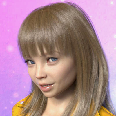 3DL Lil Cameron for Genesis 8 Females