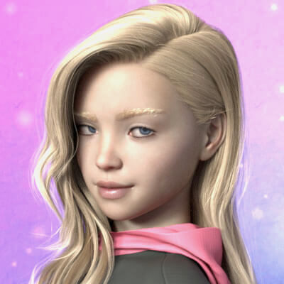 3DL Lil Josephine for Genesis 8 Females