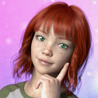 3DL Lil Rowan for Genesis 8 Females