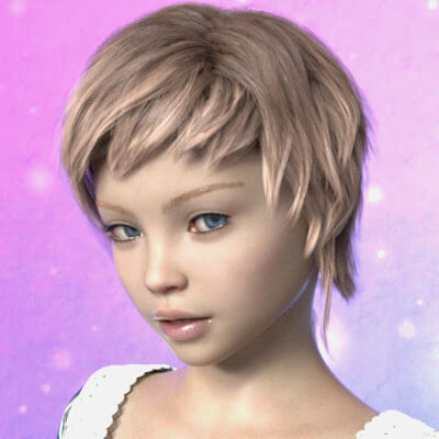 3DL Lil Sarah for Genesis 8 Females