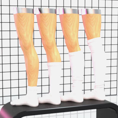 3DL Lots O Socks for Genesis 8 Females