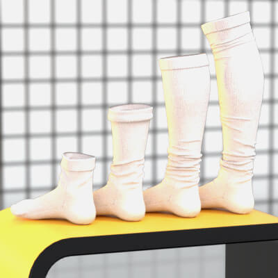 3DL Lots o Socks for Genesis 9 by 3DLoki