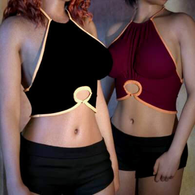 3DL MoodWear for Ring Crop Top G8F/G9