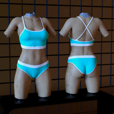 3DL Sporty Swim for Genesis 8 Female