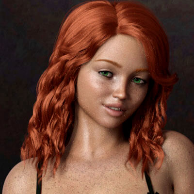 3Dl Tabitha for Genesis 9