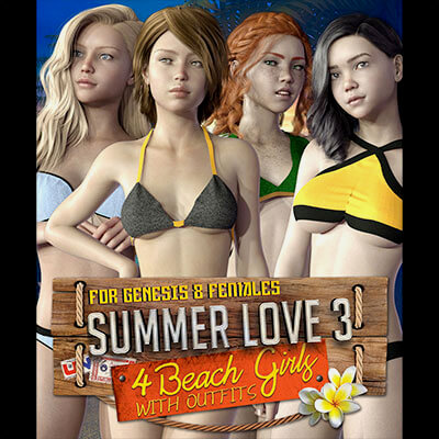 3Dlokis Summer Love Vol 3 Bundle