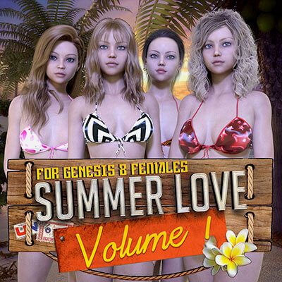 3Dlokis Summer Love Vol 1 Bundle