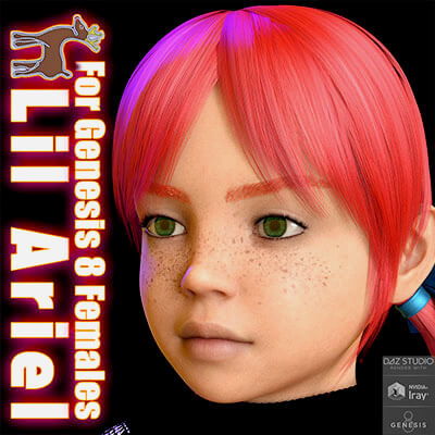 Frosty Friends Lil Ariel for Genesis 8 Females