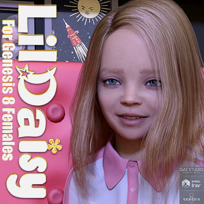 Lil Daisy for Genesis 8 Females