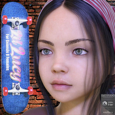 Lil Lucy for Genesis 8 Females