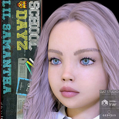 School Dayz Lil Samantha for Genesis 8 Females
