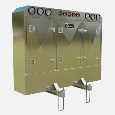 Aluminum Enclosed Headache Rack