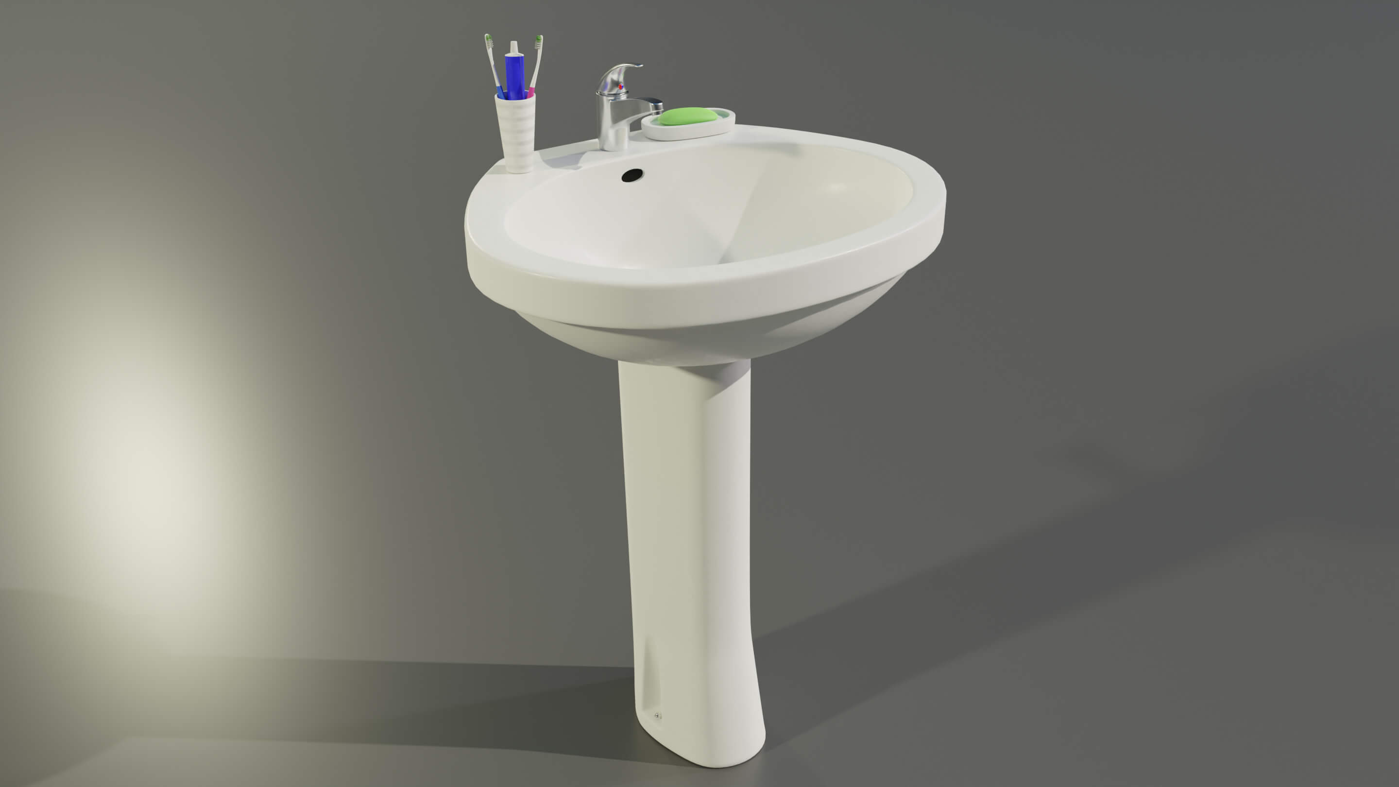 Bathroom Sink 3D Model by 3Dmae