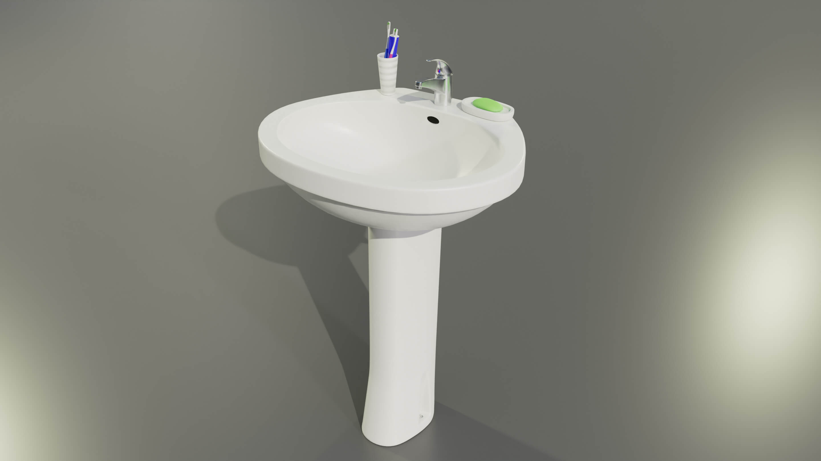 Bathroom Sink 3D Model by 3Dmae