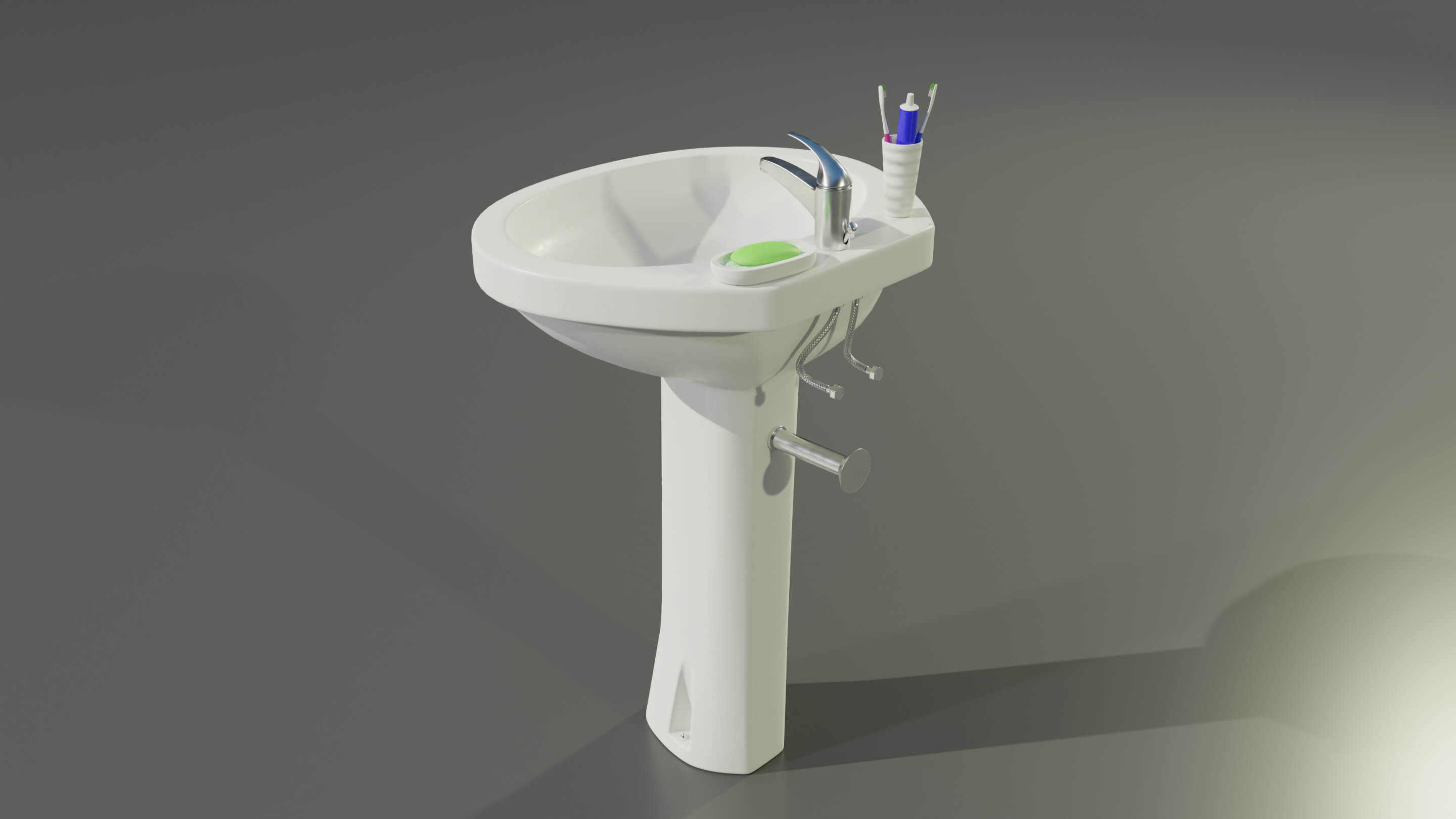 Bathroom Sink 3D Model by 3Dmae