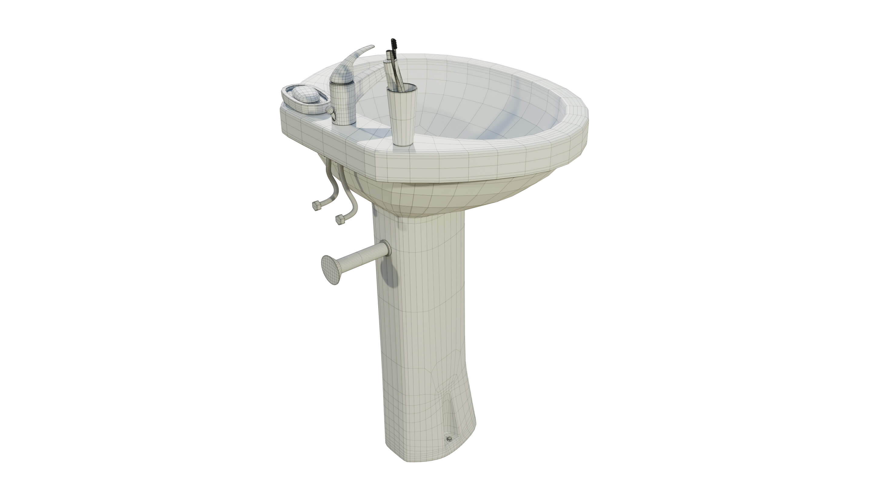 Bathroom Sink 3D Model by 3Dmae