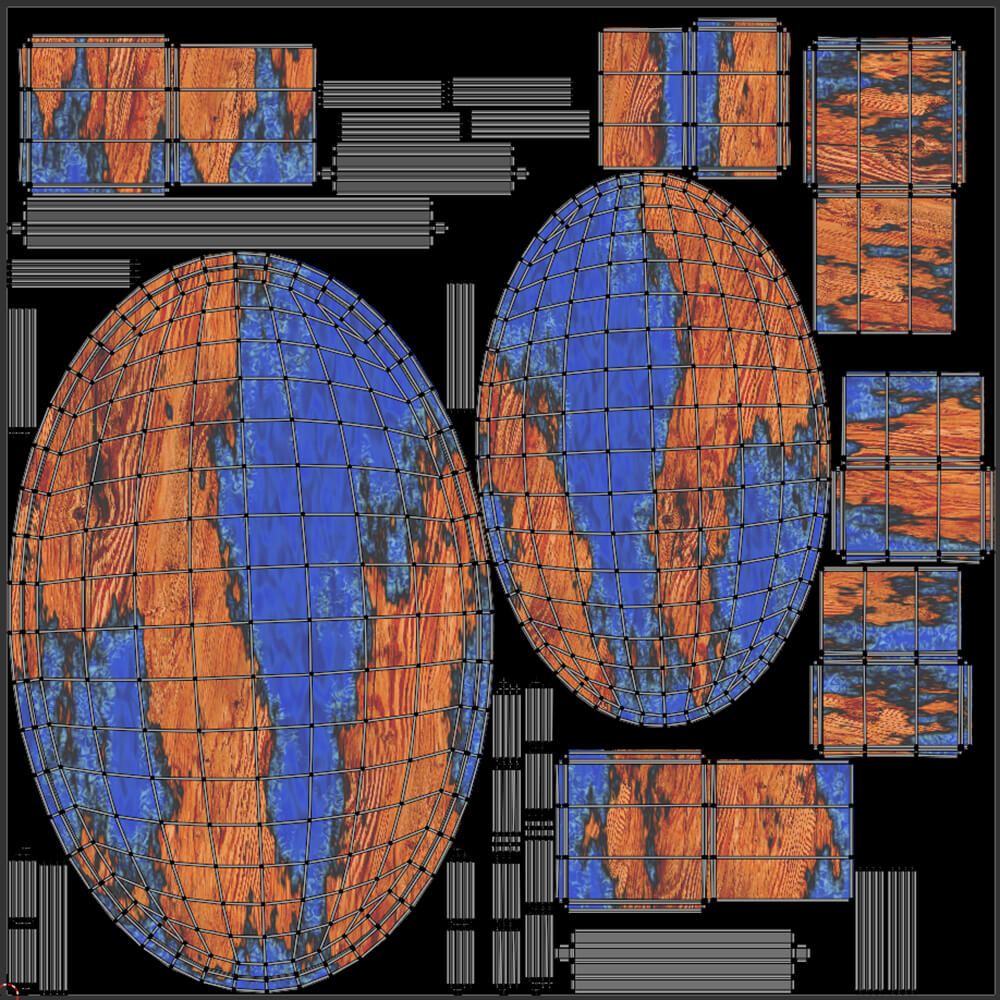 Epoxy Resin Table - 3D Model by 3Dmae