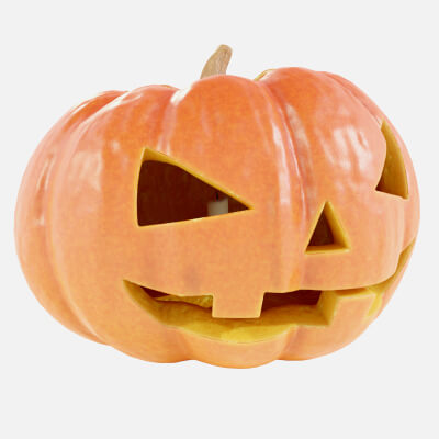 Halloween Pumpkin by 3Dmae