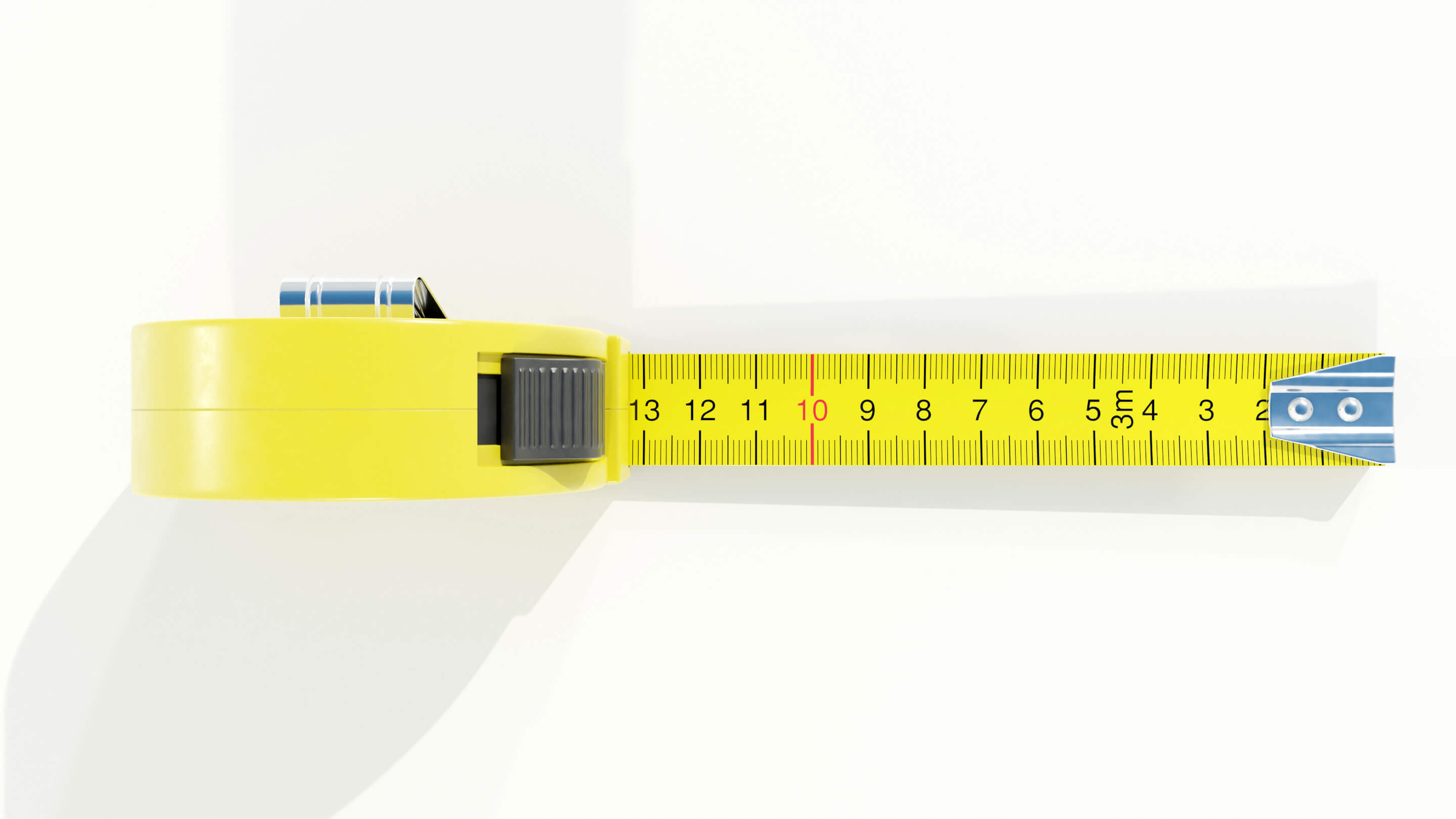 Metal Tape Measure 3D Model by 3Dmae