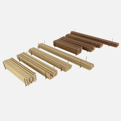 Wooden Utility Poles